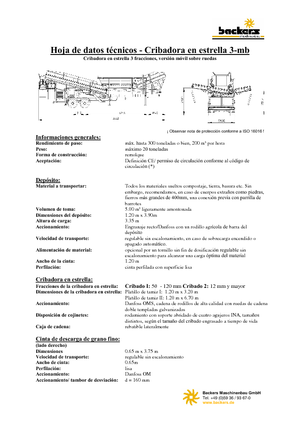 Mobil rosták Backers Sternsieb 3-mb