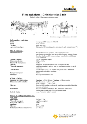 Mobil rosták Backers Sternsieb 3-mb