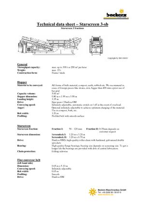 Mobil rosták Backers Sternsieb 3-sb