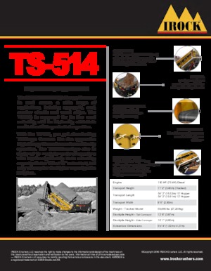 Mobil rosták IROCK  TS-514