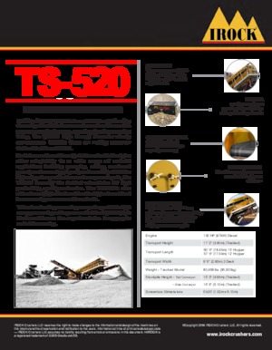 Mobil rosták IROCK  TS-520