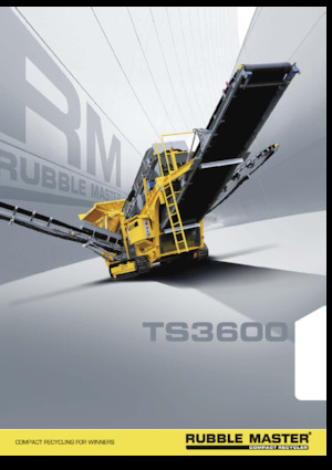 Mobil rosták Rubble Master TS3600