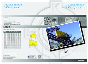 Mobil rosták Baioni W150/4