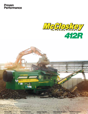 Mobil dobrosták McCloskey 412 RT