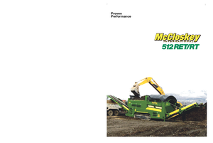 Mobil dobrosták McCloskey 512RET