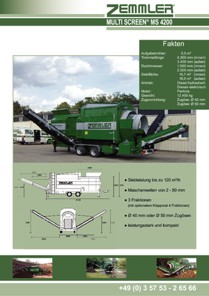 Mobil dobrosták Zemmler MS 4200