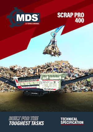 Mobil dobrosták MDS Scrap Pro 400