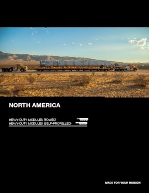 Moduláris nagyterhelésű pótkocsik Goldhofer THP/DR