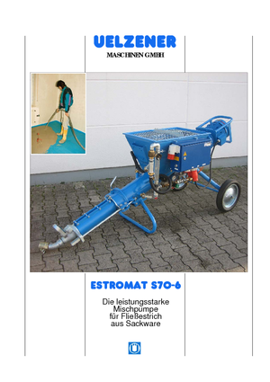 Habarcskeverő szivattyúk Uelzener Estromat S 70-6