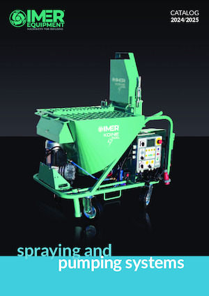 Habarcsszóró és -továbbÍtó gépek Imer Small 50 Evo