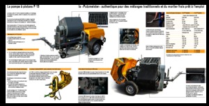 Telepített betonszivattyúk Putzmeister P 13 EMR KA 230