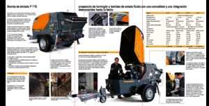 Telepített betonszivattyúk Putzmeister P 715 TD