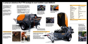 Telepített betonszivattyúk Putzmeister P 718 TD