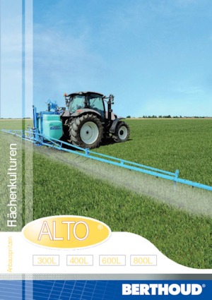 Felszerelhető szántóföldi permetezők Berthoud Alto 800
