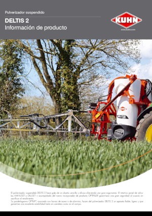 Felszerelhető szántóföldi permetezők Kuhn Deltis 2