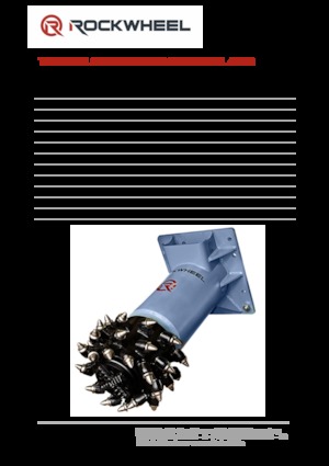 Marófejek kotrógéphez Rockwheel by ROCK.ZONE AX 30