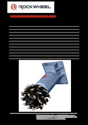 Marófejek kotrógéphez Rockwheel by ROCK.ZONE AX 30