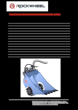 Marófejek kotrógéphez Rockwheel by ROCK.ZONE CB 20