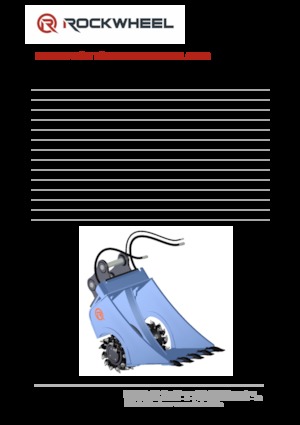 Marófejek kotrógéphez Rockwheel by ROCK.ZONE CB 20