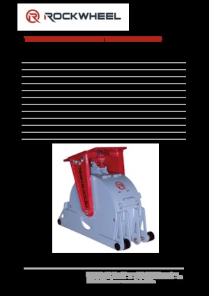 Marófejek kotrógéphez Rockwheel by ROCK.ZONE RR 300