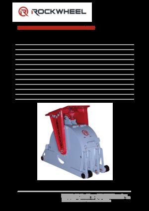 Marófejek kotrógéphez Rockwheel by ROCK.ZONE RR 300