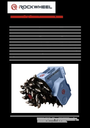 Marófejek kotrógéphez Rockwheel by ROCK.ZONE TC 20