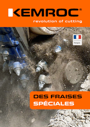 Marófejek kotrógéphez Kemroc KR 30