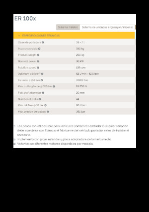 Marófejek kotrógéphez Epiroc ER 100x