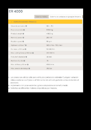 Marófejek kotrógéphez Epiroc ER 4000