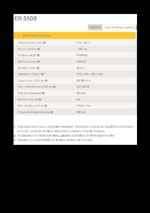 Marófejek kotrógéphez Epiroc ER 5500