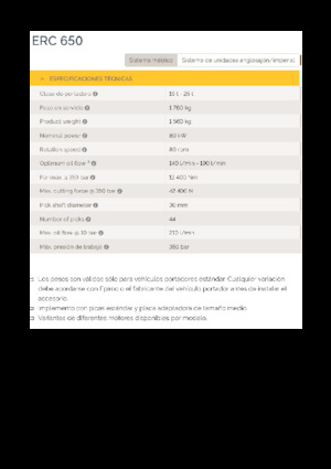 Marófejek kotrógéphez Epiroc ERC 650