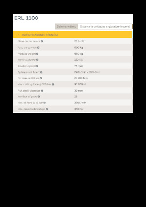 Marófejek kotrógéphez Epiroc ERL 1100