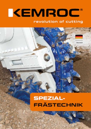 Marófejek kotrógéphez Kemroc KR 30