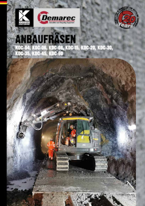 Marófejek kotrógéphez Demarec KDC-35