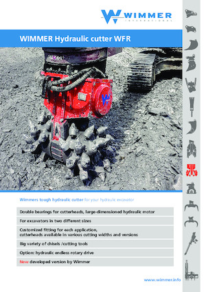 Marófejek kotrógéphez WIMMER WFR 150