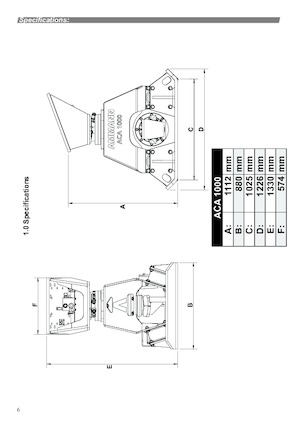 Tömörítők kotrógépekhez Ammann ACA 1000
