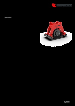 Tömörítők kotrógépekhez Rototilt® C22