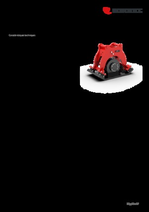 Tömörítők kotrógépekhez Rototilt® C22