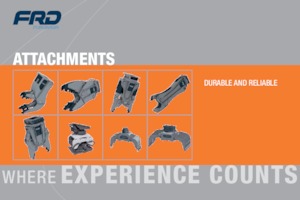 Tömörítők kotrógépekhez FRD FCP12