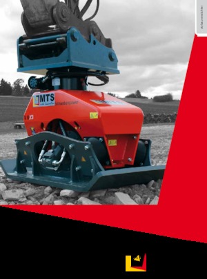 Tömörítők kotrógépekhez MTS V 8 X3