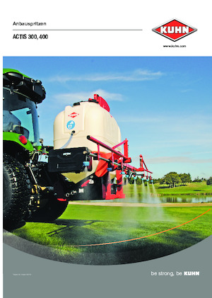 Felszerelhető szántóföldi permetezők Kuhn Actis 300