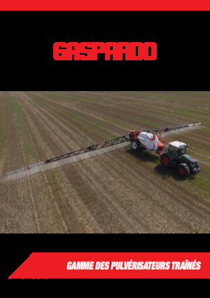 Vontatható szántóföldi permetezők Gaspardo Campo 22C