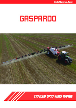 Vontatható szántóföldi permetezők Gaspardo Campo 65-65AS