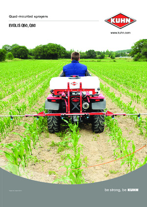 Felszerelhető szántóföldi permetezők Kuhn Evolis Q80