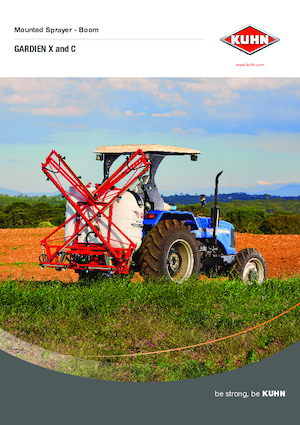 Felszerelhető szántóföldi permetezők Kuhn Gardien C 800