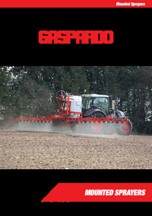 Felszerelhető szántóföldi permetezők Gaspardo Sauro Start 600