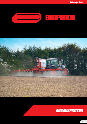 Felszerelhető szántóföldi permetezők Gaspardo Tempo Ultra 1600 Isotronic