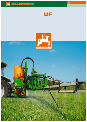 Felszerelhető szántóföldi permetezők Amazone UF 1201(18)