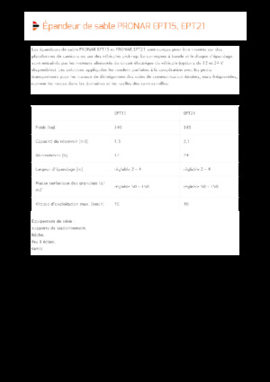 Felszerelhető szóróberendezések Pronar EPT 21