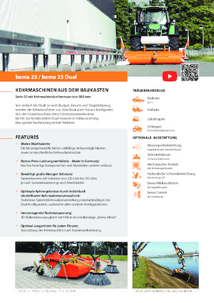 Felszerelhető seprők Bema 25/2300